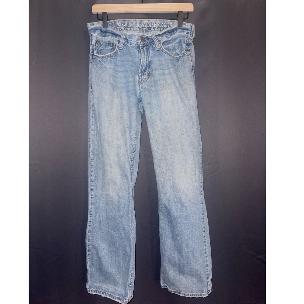 American Eagle low rise bootcut jeans